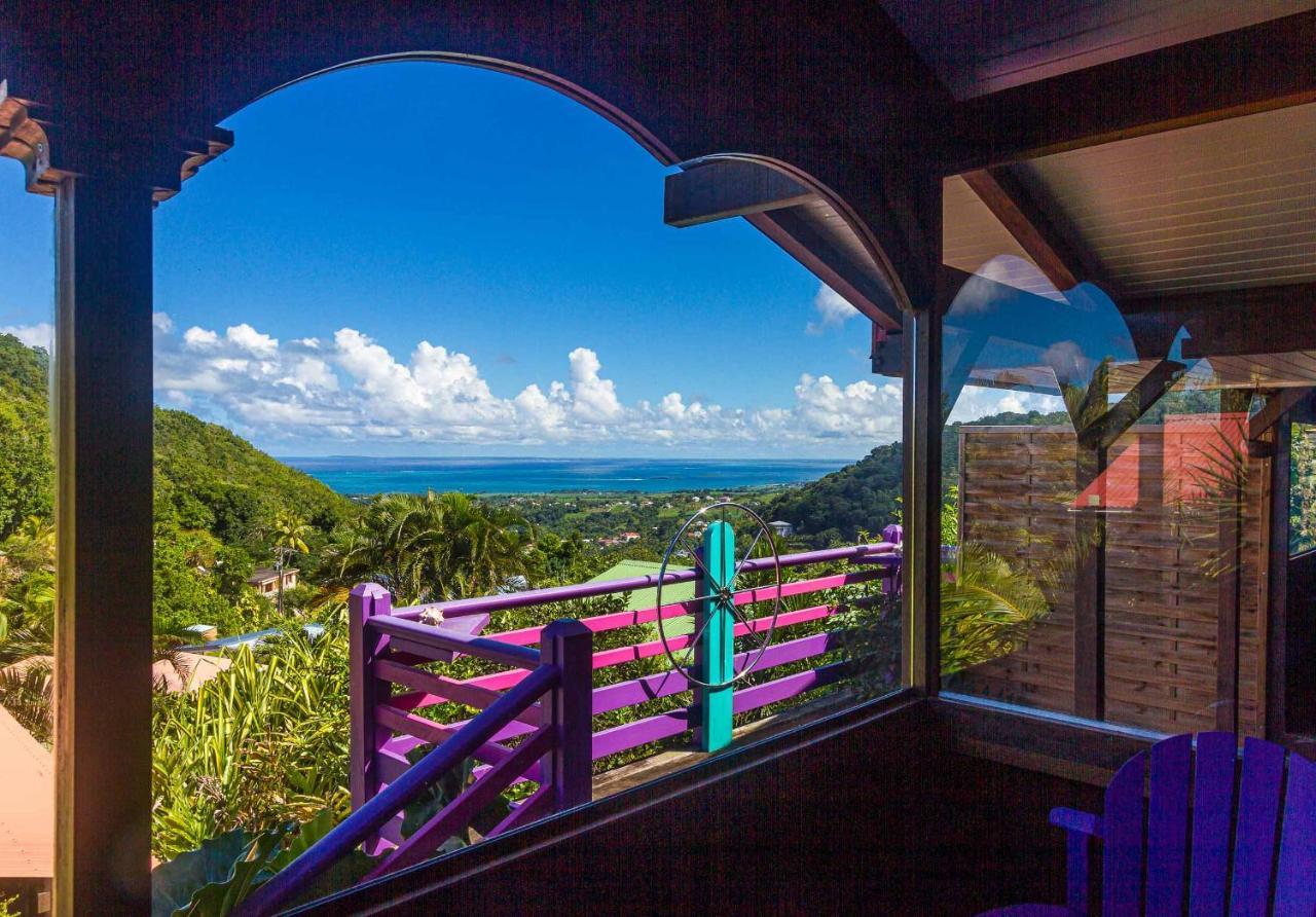 Piton Bungalows Ecolodges Deshaies Buitenkant foto