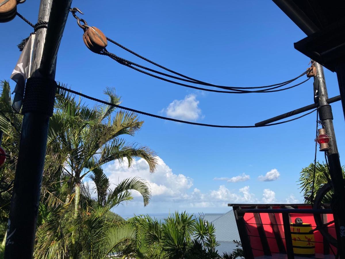 Piton Bungalows Ecolodges Deshaies Buitenkant foto