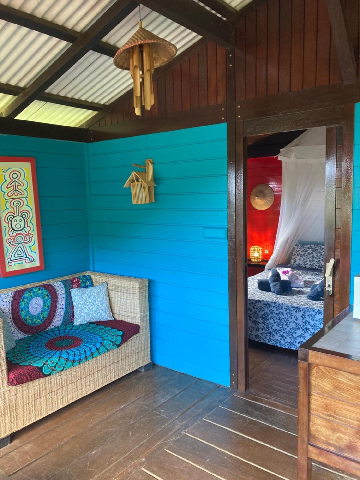 Piton Bungalows Ecolodges Deshaies Buitenkant foto