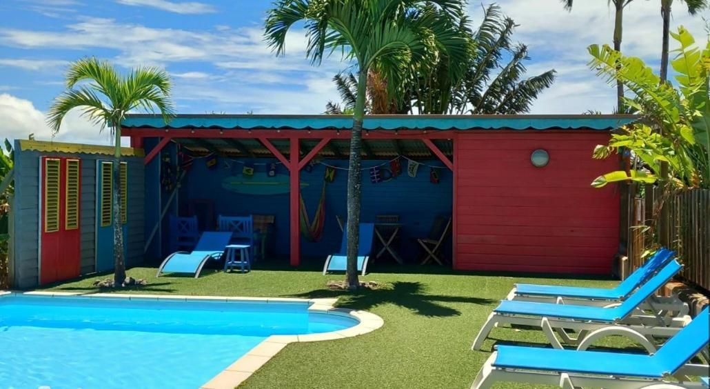 Piton Bungalows Ecolodges Deshaies Buitenkant foto