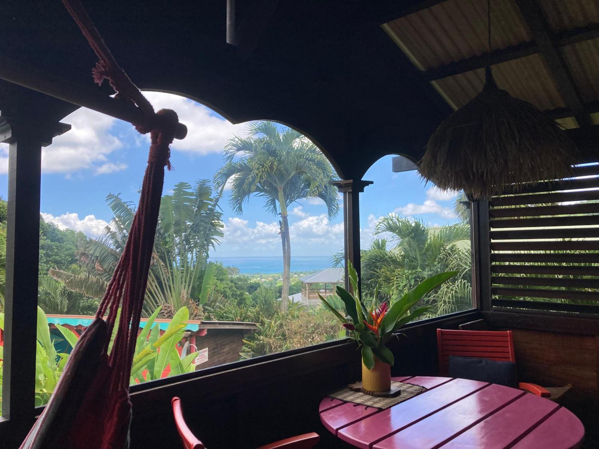 Piton Bungalows Ecolodges Deshaies Buitenkant foto
