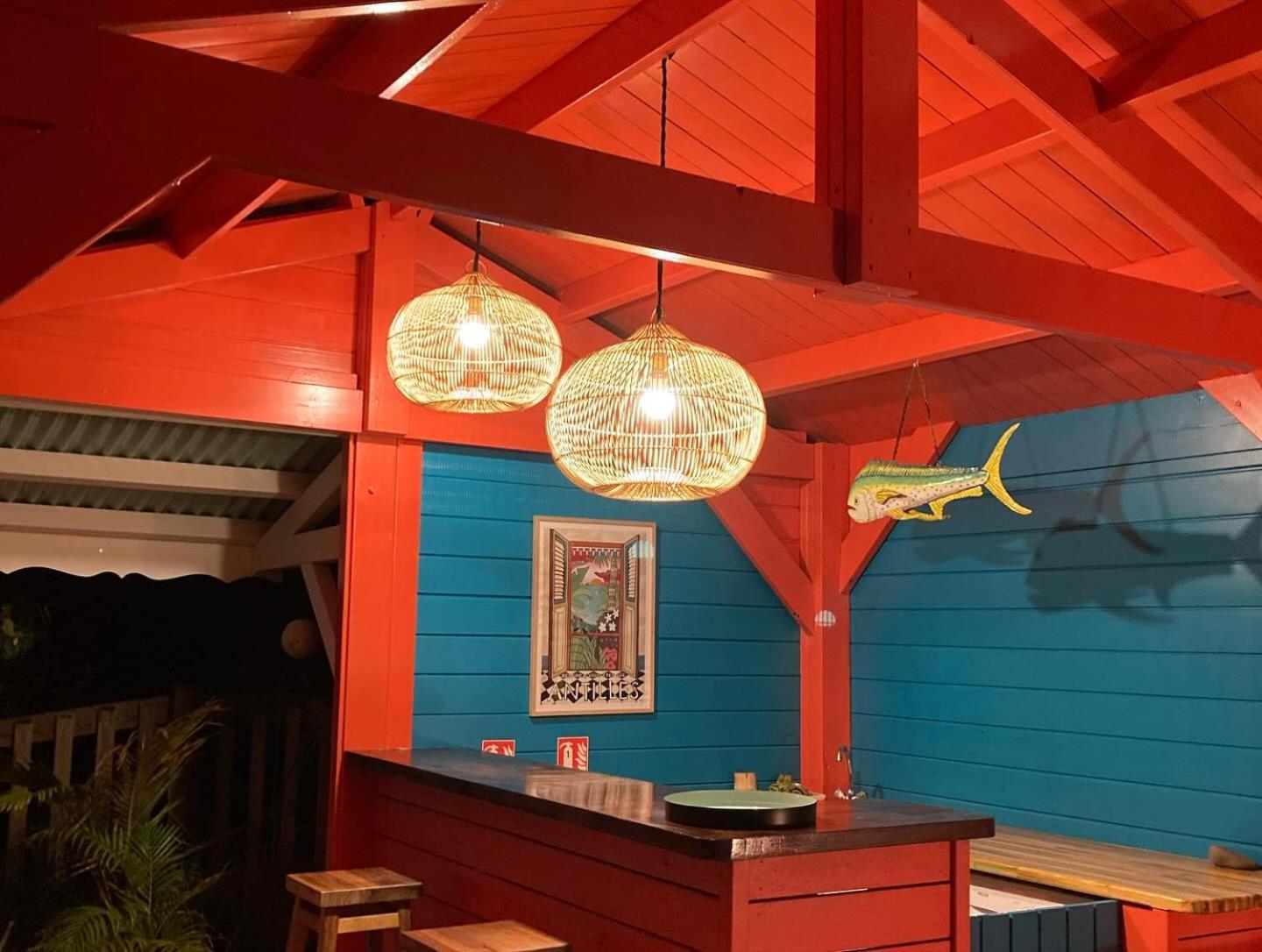 Piton Bungalows Ecolodges Deshaies Buitenkant foto