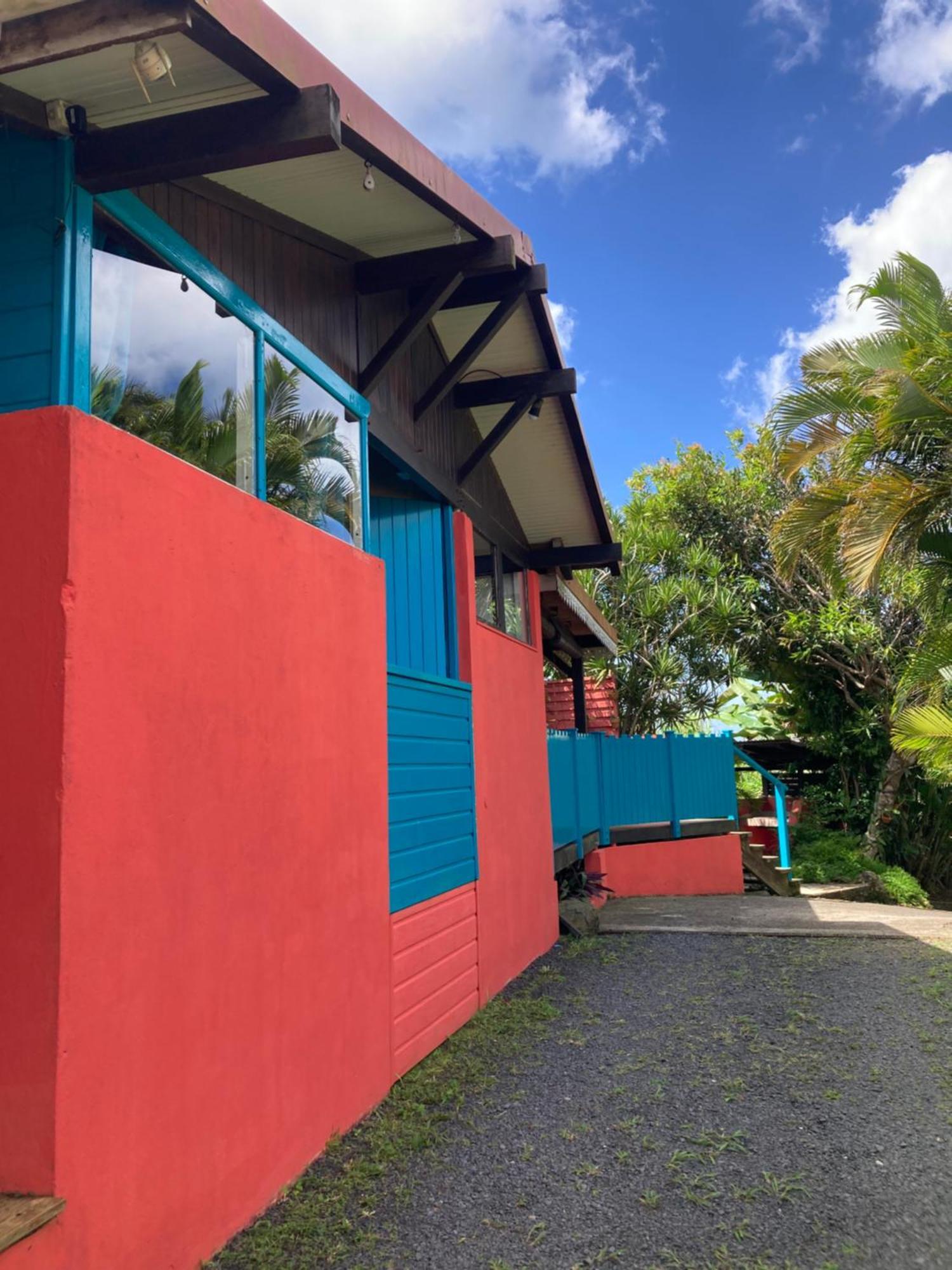 Piton Bungalows Ecolodges Deshaies Buitenkant foto