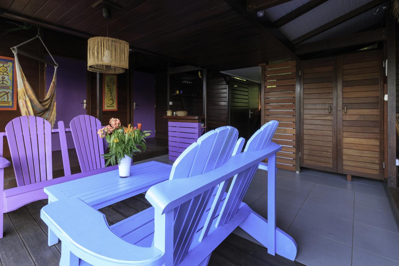 Piton Bungalows Ecolodges Deshaies Buitenkant foto