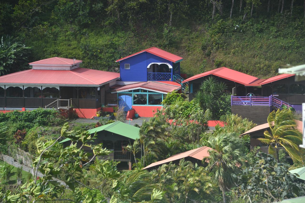 Piton Bungalows Ecolodges Deshaies Buitenkant foto