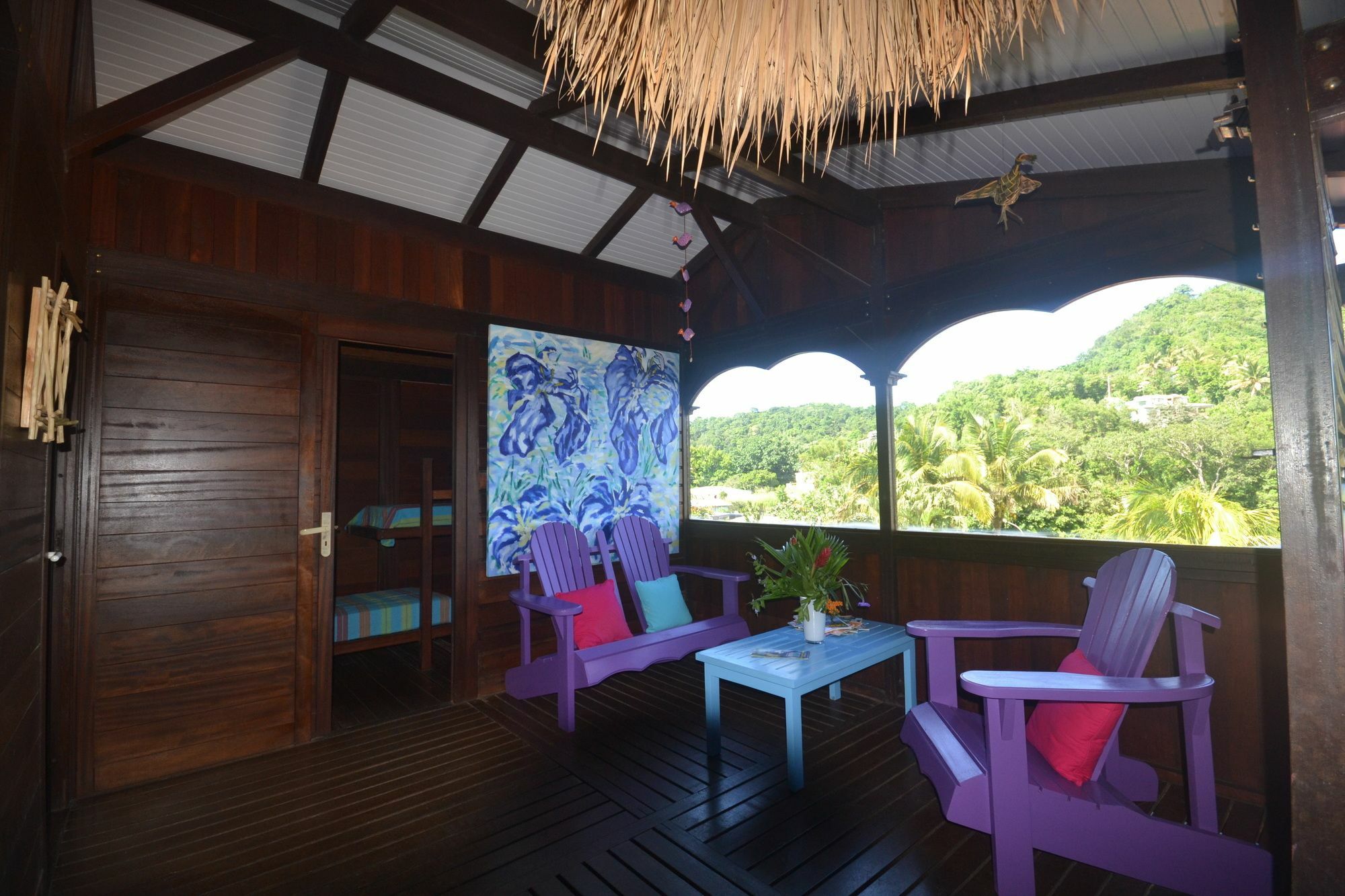 Piton Bungalows Ecolodges Deshaies Buitenkant foto