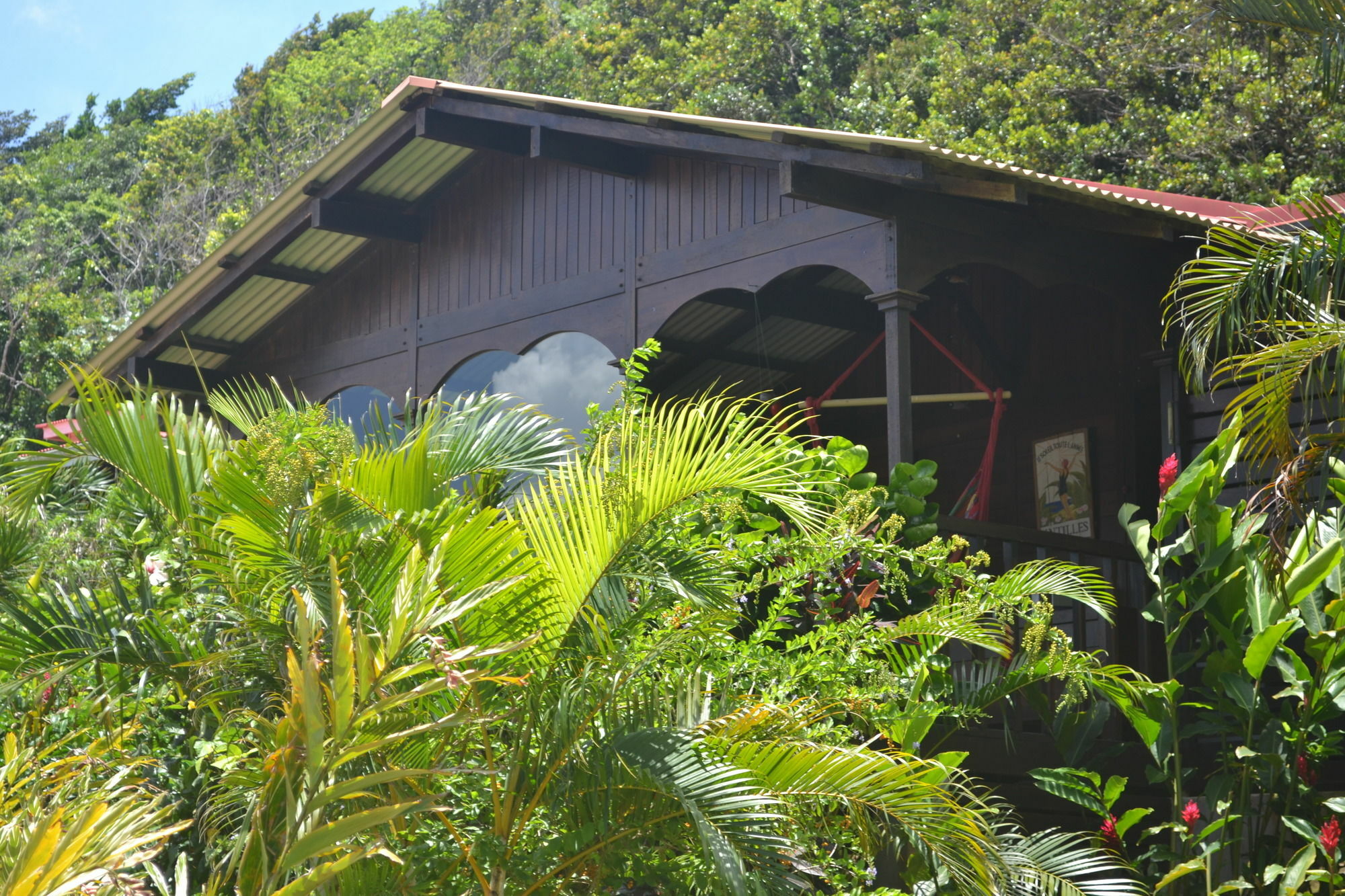 Piton Bungalows Ecolodges Deshaies Buitenkant foto
